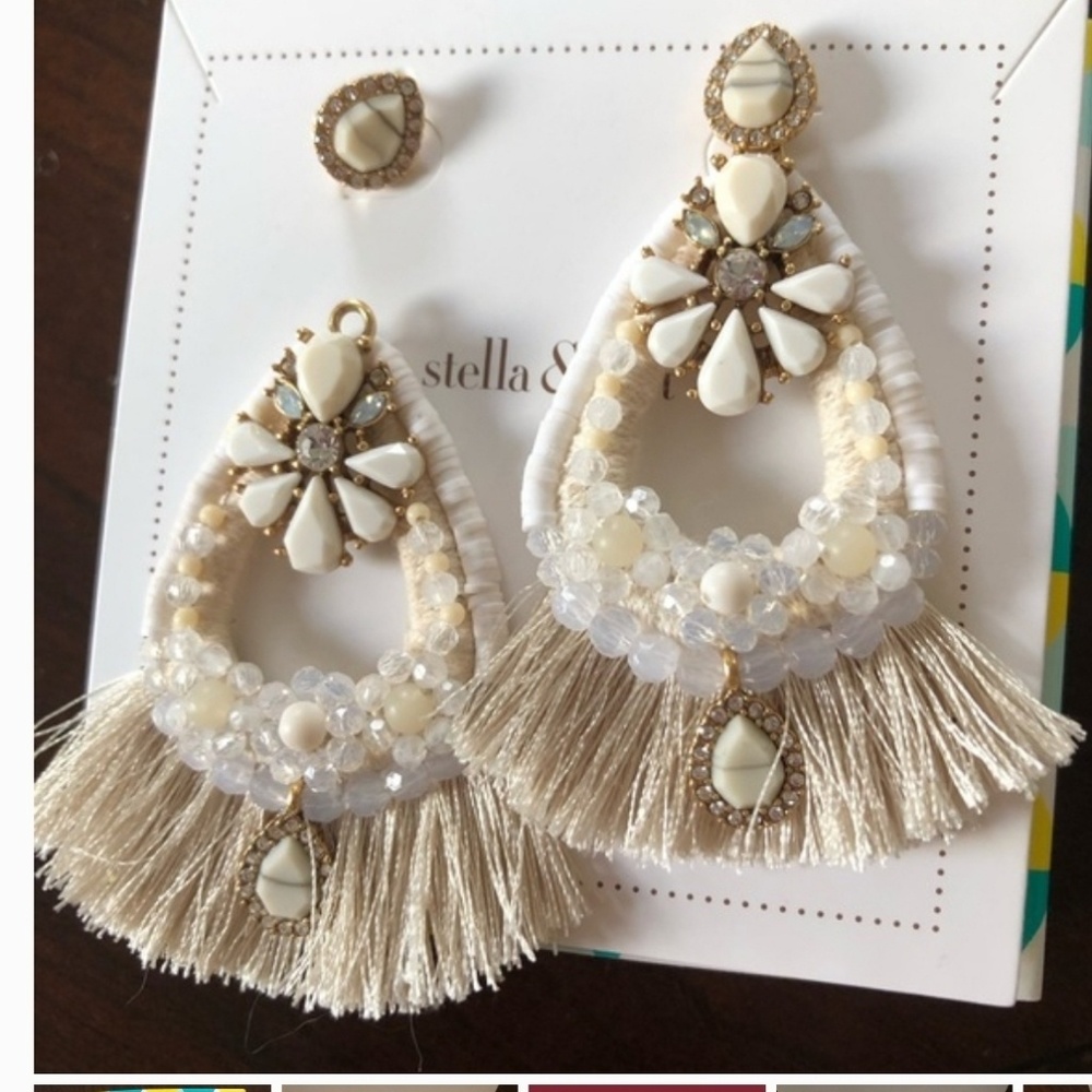 Stella and Dot Audrey Statement earrings
